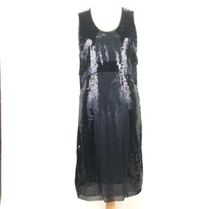 NYE Max Studio sequin black dress